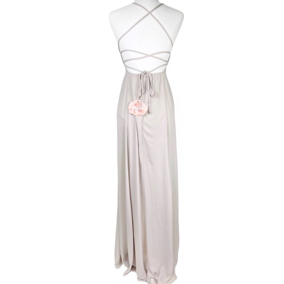 Show Me Your MuMu Godshaw Goddess Nude Gown Dress - Picture 2 of 12